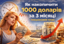 Як накопичити 1000 доларів за 3 місяці: реальний план без магії