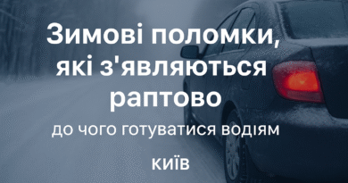 Зимові поломки авто